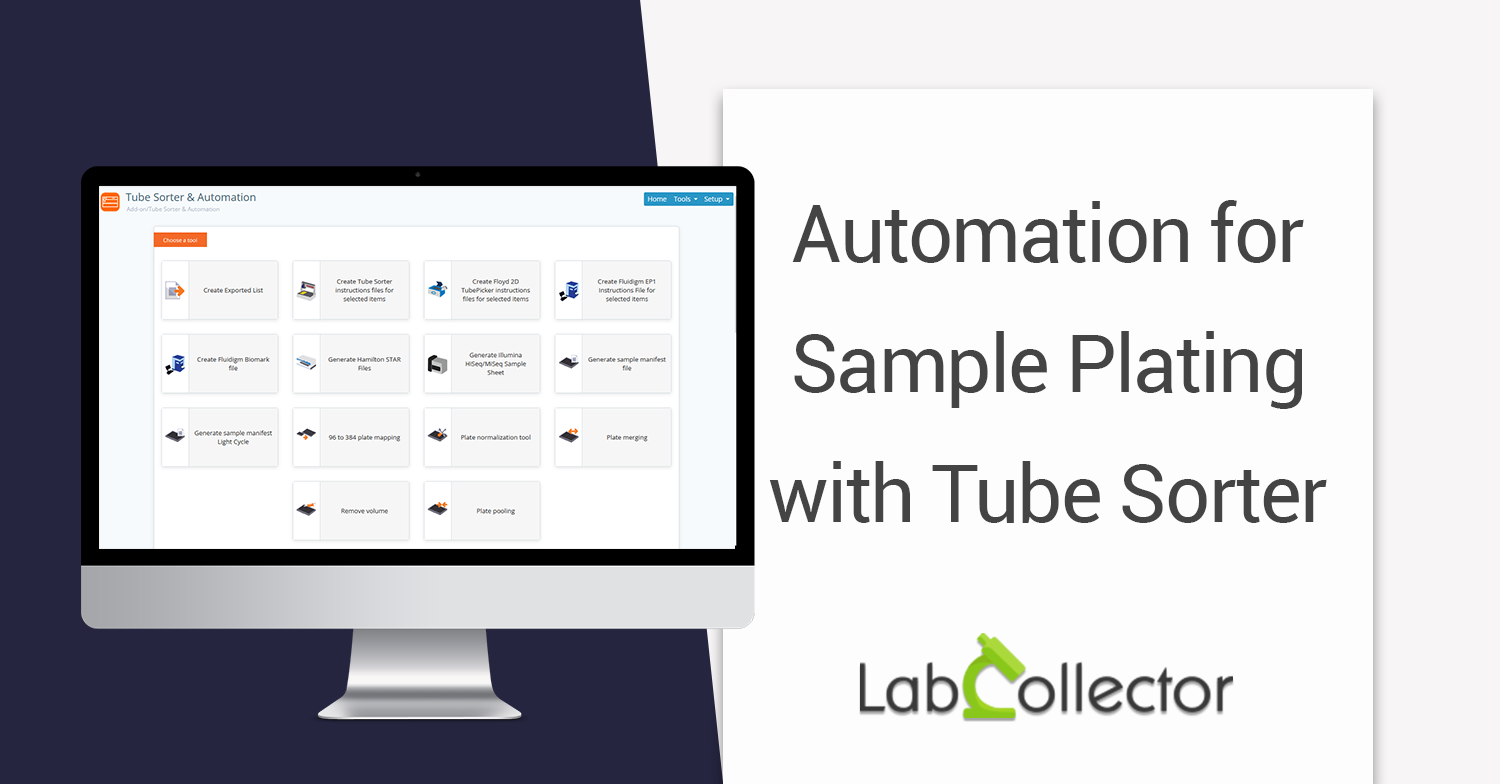 Read more about the article Automation for Sample Plating with Tube Sorter
