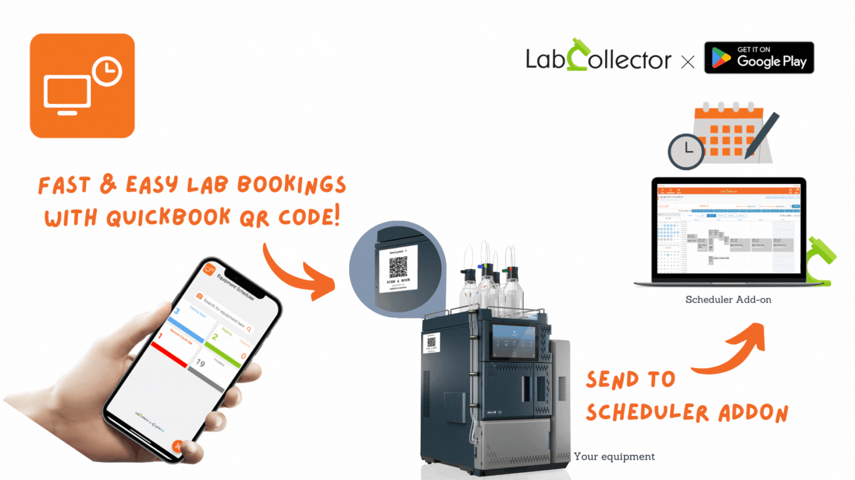 Scan & Book Your Equipment with Scheduler App - LabCollector Blog