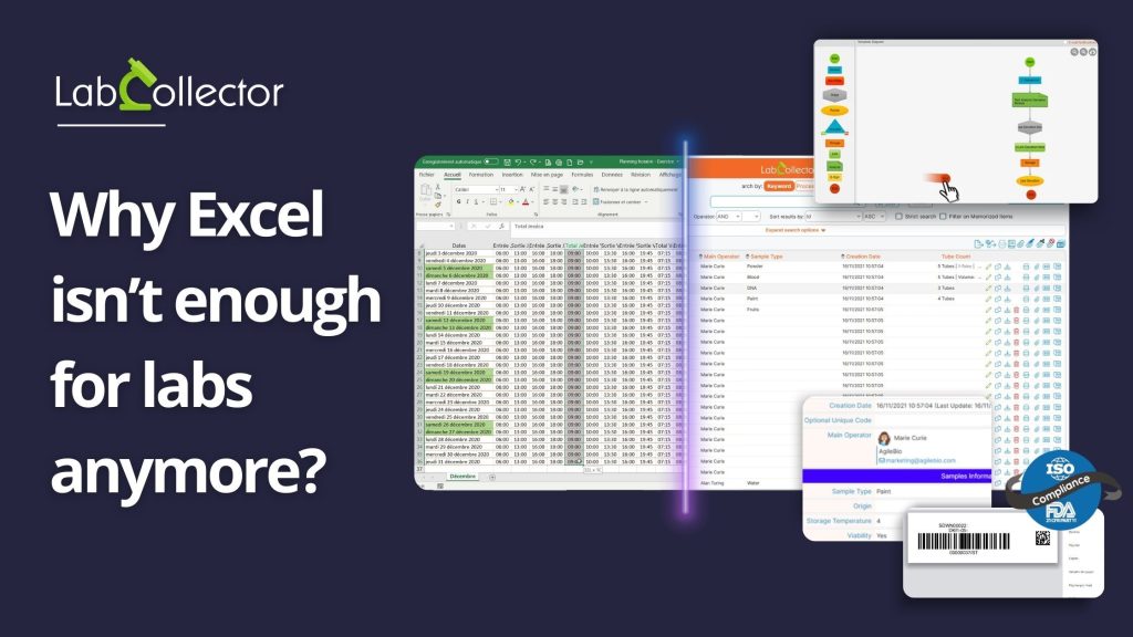 excel versus labcollector