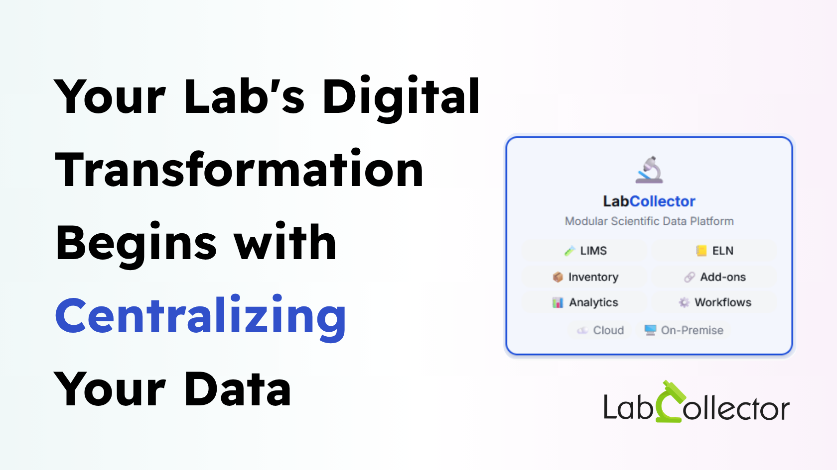 centralizing your data