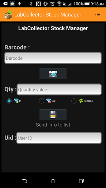 LabCollector Stock Manager