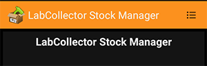 LabCollector Stock Manager