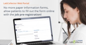 Read more about the article LabCollector Web Portal: Job Pre-Registration